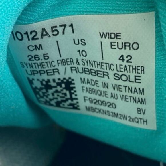 Asics Gel Contend 6 Women's White Blue Athletic Running Sneakers Shoes Size 10 - Picture 5 of 6